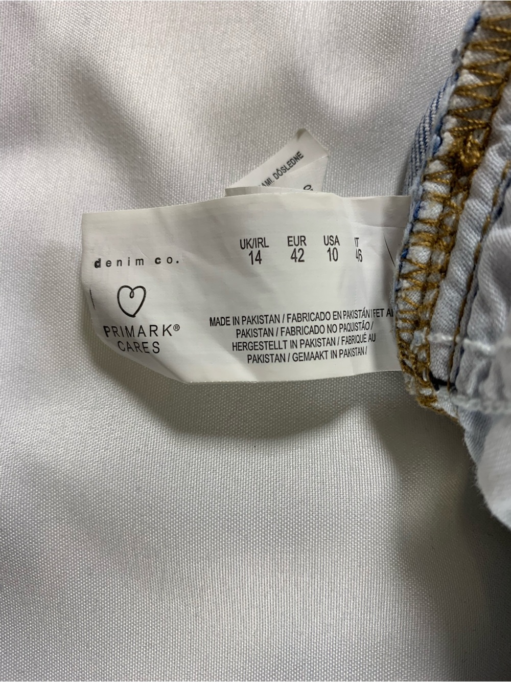 Pre loved DENIM & CO. Jeans womens size 10 - Picture 6 of 7